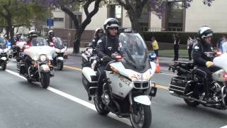 LAPD Motor Ofcr Cortijo Funeral [upl. by Aned144]