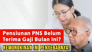 Pensiunan PNS Belum Terima Gaji Bulan Ini Ini Kemungkinan Penyebabnya dan Cara Mengeceknya [upl. by Esoryram177]