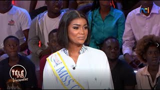 Miss Cameroun 2023 Princesse Issie était sur le plateau de La Télé dIci Vacances [upl. by Idroj]