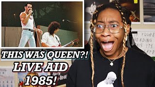 QUEEN BOHEMIAN RHAPSODY LIVE AID 1985 REACTION 🤯  Favour [upl. by Einneb]