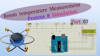 Part 7 NTC thermistor sensor temperature display arduino and LCD interfacing [upl. by Slotnick]