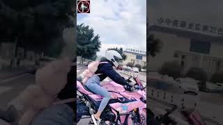 The shocking truth behind this girl bike  motovlogs shorts [upl. by Erline859]