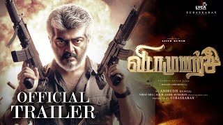 Vidamuyarchi Trailer Official – Ajith Kumar – Arjun  Trisha  Anirudh  Magizh Thirumeni  LYCA [upl. by Bart]