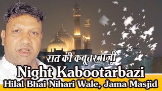 Hilal Bhai Ne Raat Me Kabutar Ka Shok Dikhaya Night Ki Kabootarbazi Jama Masjid Old Delhi [upl. by Erodasi2]