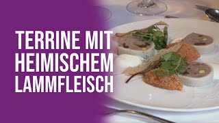 Köstliche Terrine mit heimischem Lammfleisch  ARF kocht im Hotel Erzherzog Johann in Bad Aussee [upl. by Nyladnek]