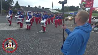 Downshire Guiding Star  Mavemacullen Accordion Band Parade 2024 [upl. by Aical942]