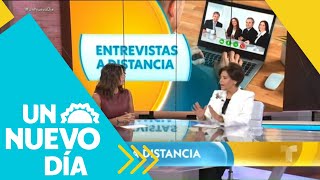 ¡Descubre cómo pasar una entrevista laboral a distancia  Un Nuevo Día  Telemundo [upl. by Dihahs524]