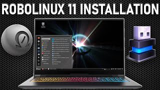 RoboLinux OS Installation 2020 [upl. by Nidnerb]