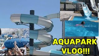 ÇANAKKALE AQUA PARK DA HARİKA BİR GÜN VLOG💙 [upl. by Oatis43]