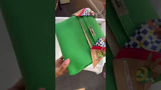 Hermes Unboxing hermeskelly hermesunboxing fallstyle fallhandbag [upl. by Gilles972]