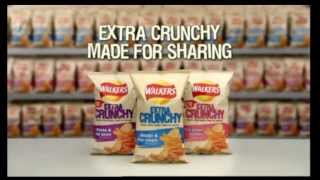 walkers crisps add  new extra crunchy [upl. by Helena]