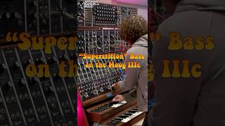 Stevie Wonder’s REAL Superstition Bass on the Moog IIIc Vs the MiniMoog sound comparison moog [upl. by Plumbo948]