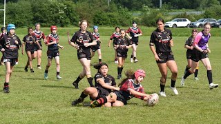 Hindley Vs Thatto Heath  Rugby league U12 girls highlights rugbyleague [upl. by Ivatts762]