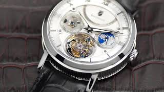 Waldhoff Ultramatic Tourbillon closeup [upl. by Nimref]