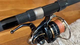 Daiwa Saltiga and Daiwa Exist with Century surf machine elite Rods [upl. by Hera987]