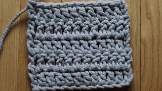 słupek na szydełku  jak zacząć kolejny rząd  double crochet stitch [upl. by Stochmal]