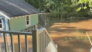 Storm crews prepare the Rahway River for storm [upl. by Divad559]