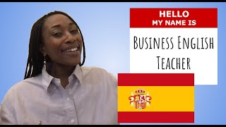 Business English Teacher Spain [upl. by Dahl]