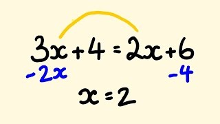 Algebra Shortcut Trick  how to solve equations instantly 2 [upl. by Mayfield491]