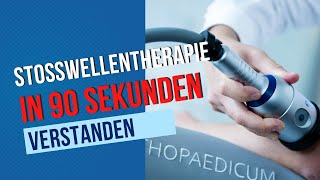 Wirkung der Stoßwellentherapie in 90 Sekunden erklärt [upl. by Lyret709]