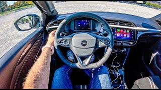 NEW Opel Corsa GS 2025  12 Turbo 100 hp  POV Test Drive [upl. by Klemens]