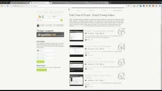 Drupal 7 Nice Menus Module  Daily Dose of Drupal episode 66 [upl. by Eelarual]