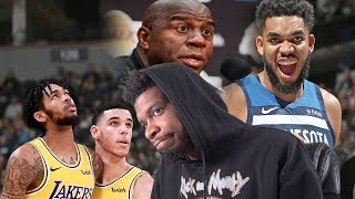 TRADE EM ALL MAGIC LAKERS vs TIMBERWOLVES HIGHLIGHTS [upl. by Itsrik]