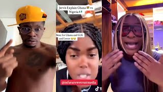 Efia Odo fîrés Shatta Wale for inviting Jarvis for a ride with [upl. by Airbmac]