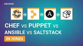 Chef vs Puppet vs Ansible vs SaltStack in Hindi  Configuration Management Tools  Edureka Hindi [upl. by Blase658]