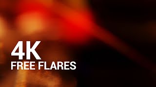 FREE DOWNLOAD REAL LENS FLARES OVERLAYS FOOTAGES  4K PRORES [upl. by Otokam]