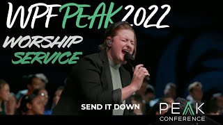 WPF Youth PEAK Conference 2022 WORSHIP Open The Floodgates Demetrius West Night 1 Andrew Howard [upl. by Willey632]