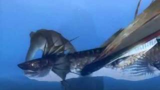 Monster Hunter 3 Tri G  Wyvern of Water Plesioth intro [upl. by Fernald]