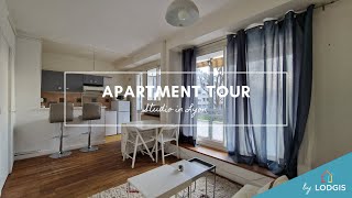 Apartment Tour  Furnished Studio 246m2 in Lyon – Ref  1L921275 [upl. by Aehs]