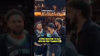 Stephs reaction to Klay amp Lively😭 [upl. by Iggy]