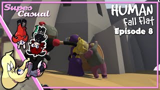 Supes Casual Here we go again in Human Fall Flat w Boco and AngelicAlexie 8 [upl. by Zobkiw611]