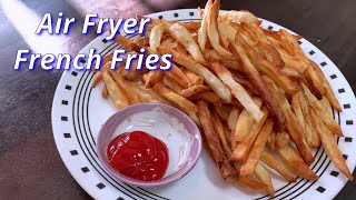 Making French fries in air fryer easy crispy and tasty [upl. by Kathryne]