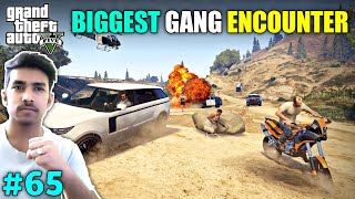 LOS SANTOS BIGGEST GANG ENCOUNTER  GTA V GAMEPLAY 65 [upl. by Cruickshank386]