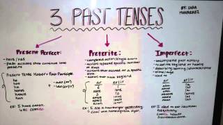 Spanish Grammar Past Tenses Present Perfect Preterite amp Imperfect [upl. by Brittan]