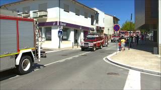 Bombeiros voluntários de albergariaàVelha desfile motorizado 2013 [upl. by Enaelem405]