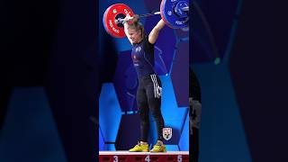 Loredana Toma 6896kg 🇷🇴 114kg  251lbs Snatch 2024 Euros snatch weightlifting [upl. by Einalam]