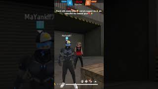 Prank with anemy guys and pls support me pls shbscribe me guys❤🙏freefire shortvideo ajjubhai [upl. by Aredna673]