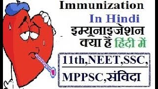 What is Immunisation And Vaccine in Hindiप्रतिरक्षीकरण व टीका क्या है [upl. by Satterfield545]