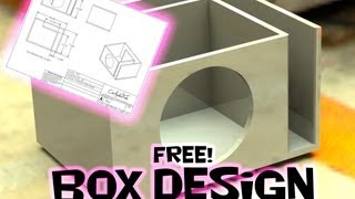 Free Sub Box Design 12quot Sub 25 Cubic Ft at 34 HZ [upl. by Lledo]