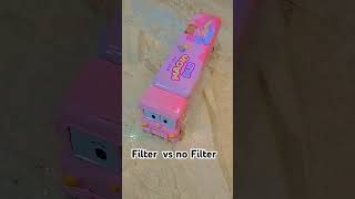 Filter vs no filter diy preppy [upl. by Eintruoc]