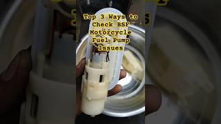 Top 3 Ways to Check BSF Motorcycle Fuel Pump Issues [upl. by Novyar686]