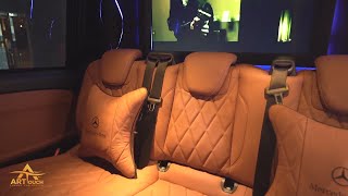 New Mercedes Viano VIP LUXURY Interior design by ArtTouch ®  Lamst fn dxb newViano [upl. by Ater]