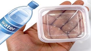 Water Slime From JSH DIYS 💦 Testing No Glue Water Slime Recipes [upl. by Ruggiero331]