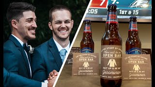 Will You Be My Groomsman Proposal Ideas  Custom Beer Labels  Groomsmen Box Personalized Cards [upl. by Kokaras363]