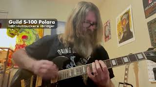 SOUND COMPARISON Guild S100 Polara and Epiphone SG Custom [upl. by Earahs]