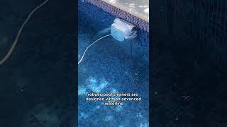 Look how easy it is to clean my pool with Hydro 4 beabrina  Poolmate Robot Pool Cleaner [upl. by Lemahs]